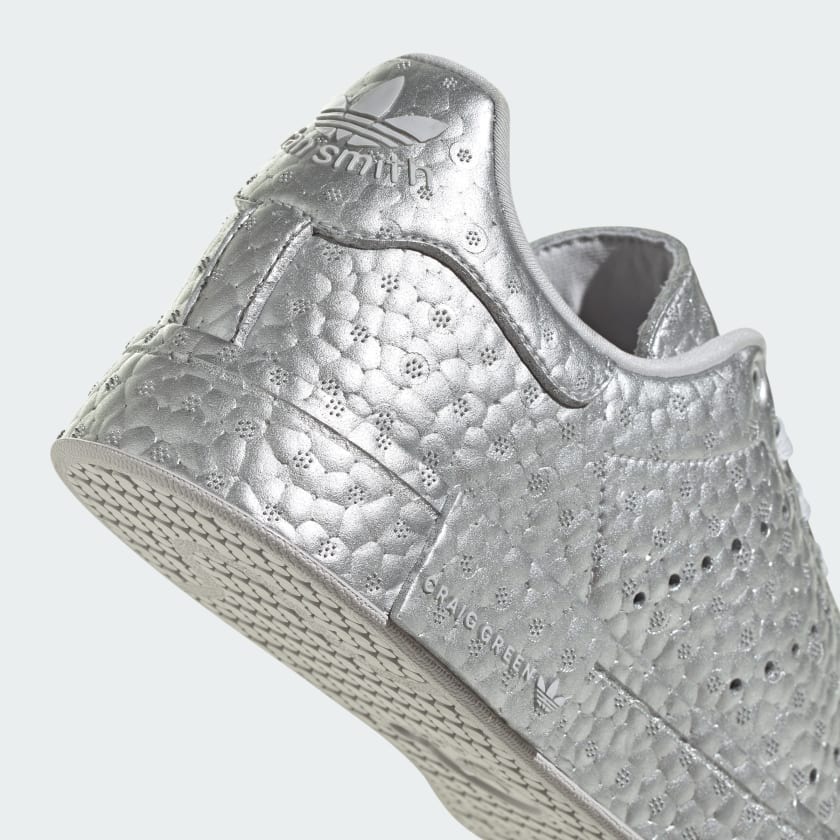 adidas gazelle silver green womens Women's Stan Smith Lo Pro Silver Metallic | Grey Two main image 1