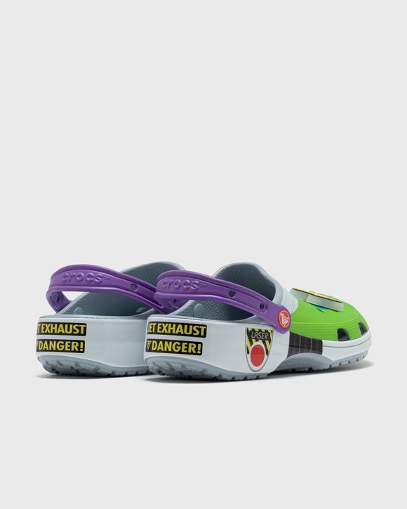 ??  Toys Story Buzz Lightyear x CROCS SZ 8M / 10W ?? Toy Story Crocs Buzz Lightyear Classic Clog - Blue Grey  main image 4