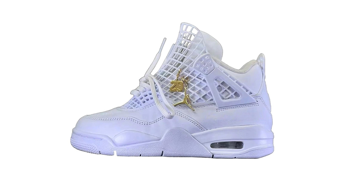 Air Jordan 4 NET White  