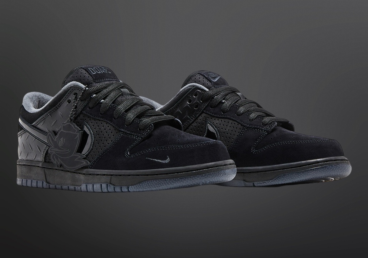 The Duck Dunks All Black Dunks DS Size Nike Dunk 'What The Duck