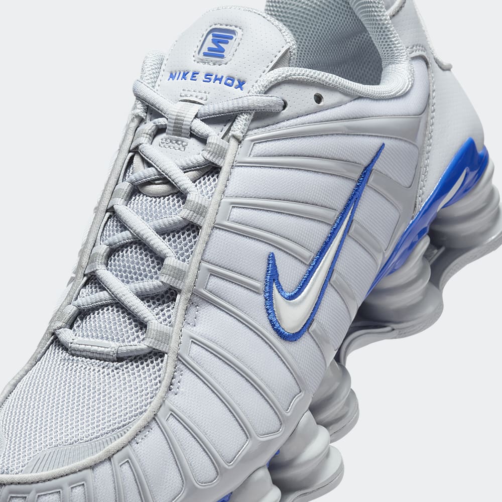 Nike Sneaker Nike Shox Grau Blau Nike Shox TL 