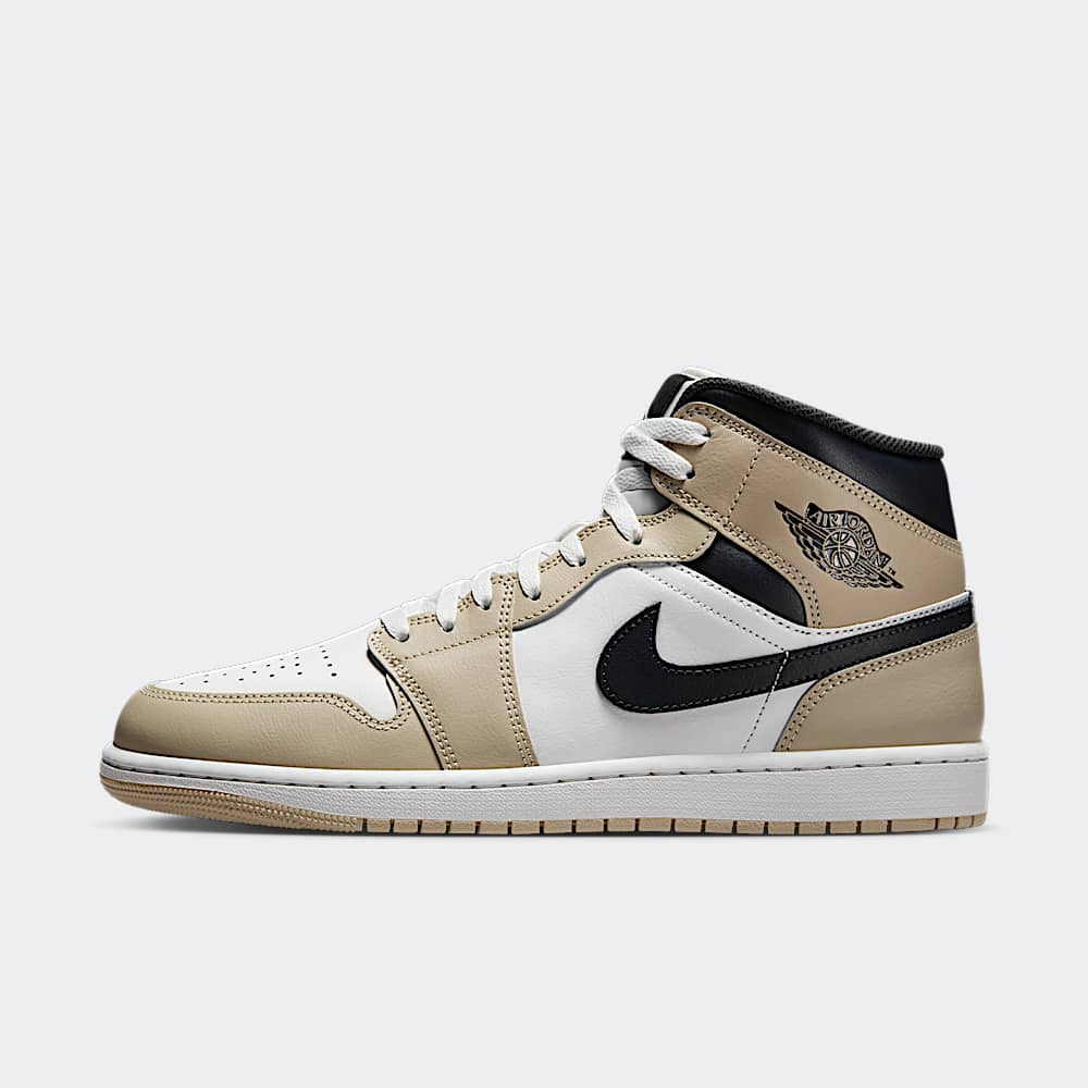 Mushroom Jordan Beige Et Noir Air Jordan Mid 
