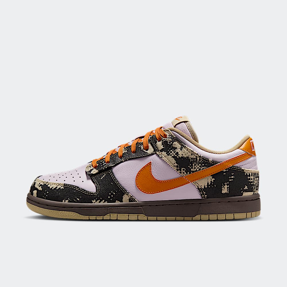 Camo Sb Dunk Multicolor Nike Men's Dunk Low SE Sail Green Orange