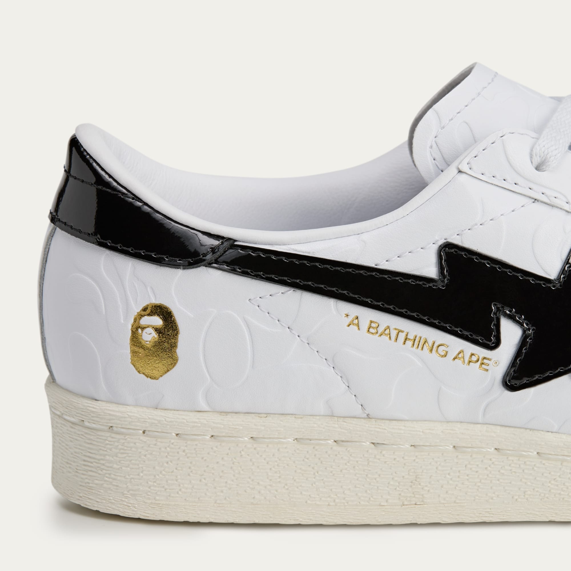 BAPE x adidas Superstar Vintage "White" | JR2701 | Grailify