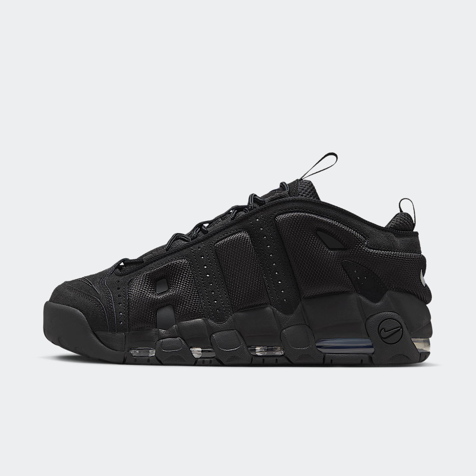 さきNIKE AIR MORE UPTEMPO LO 26cm ブラック WMNS) Nike Air More Uptempo 'Black Metallic Silver' DQ0839