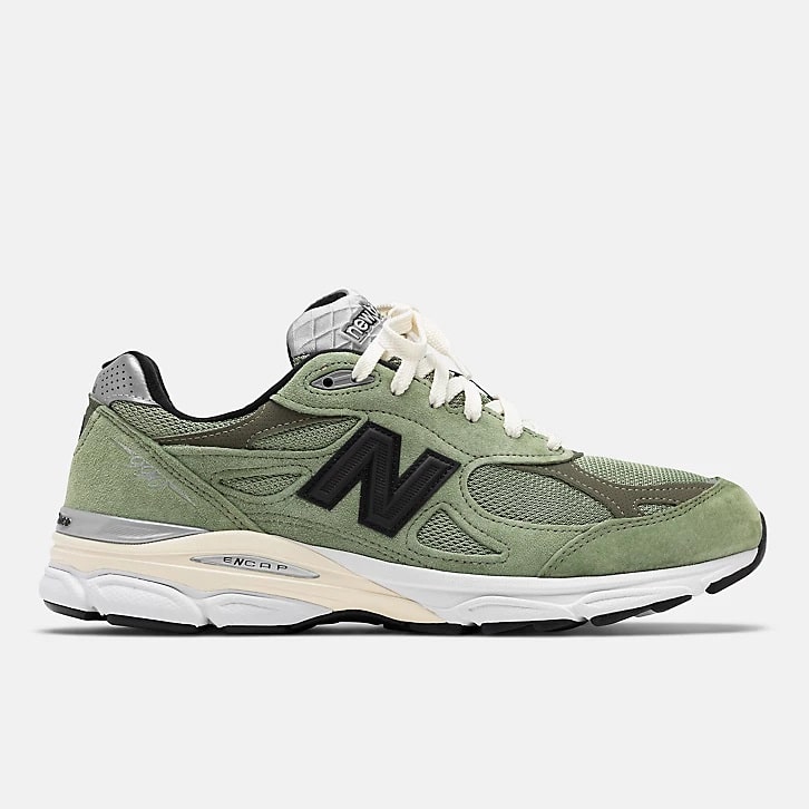 JJJJound x New Balance 990 V3 Olive M990JD3 Grailify