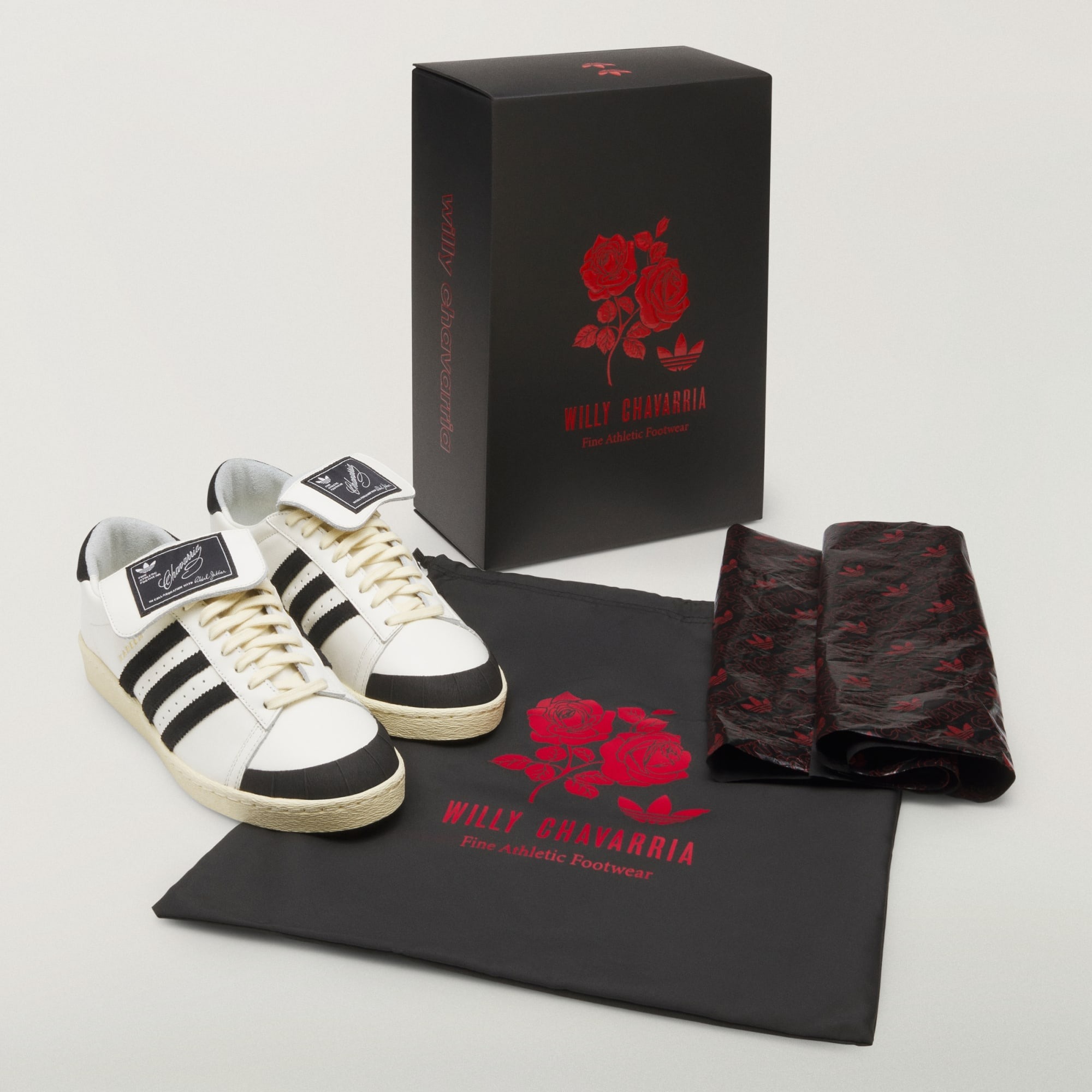 Willy Chavarria × adidas Originals Jabbar Low Off White JP6107 Men\'s Size 13.5 adidas x Willy Chavarria Jabbar Low Sneaker (Off White, Core  main image 3