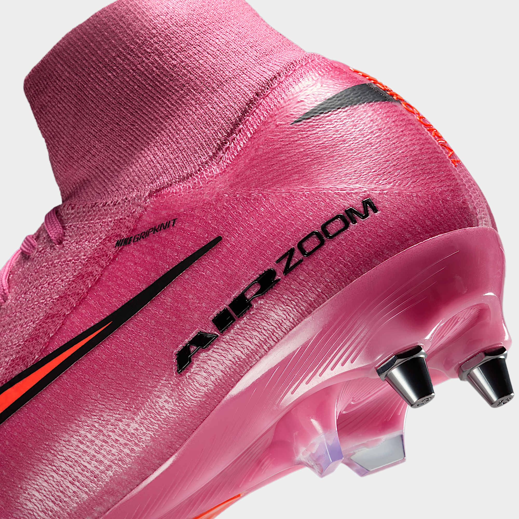 Nike Zoom Mercurial Superfly 10 Elite SG Scary Flamingo Mens Size 12 FQ8342-600 Nike Air Zoom Mercurial Superfly 10 Elite FG Scary Good  main image 2