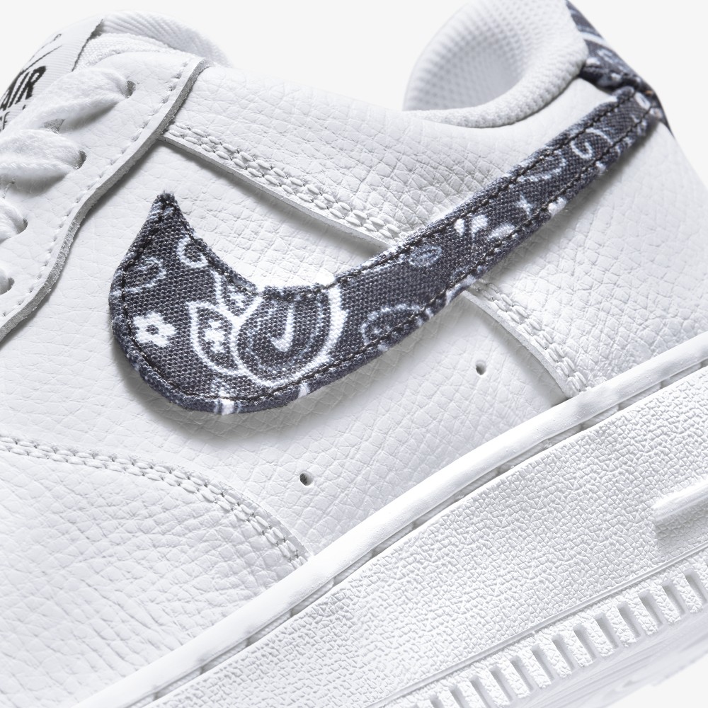 Nike Air Force Black Paisley DH4406-101 Grailify