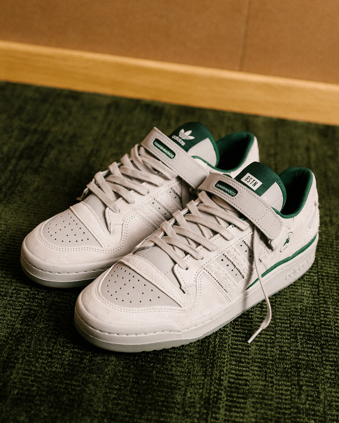 Two adidas Forum 