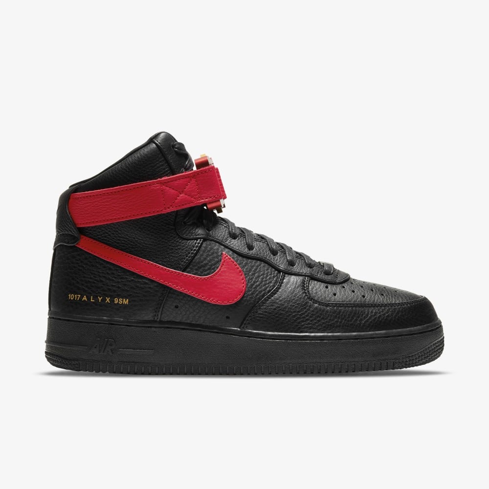 ALYX x Nike Air Force High Black/Red CQ4018-004 Grailify