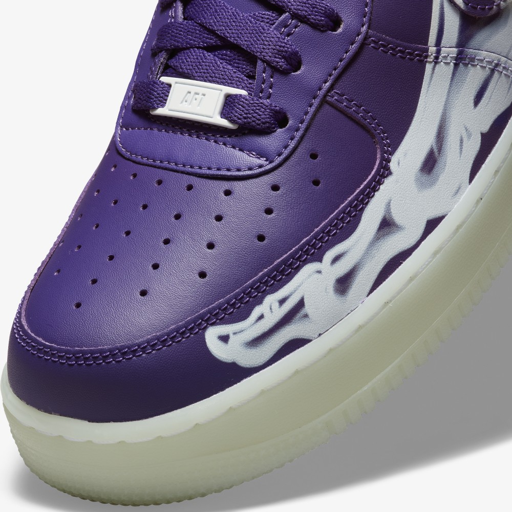 Nike Air Force Skeleton Court Purple CU8067-500 Grailify