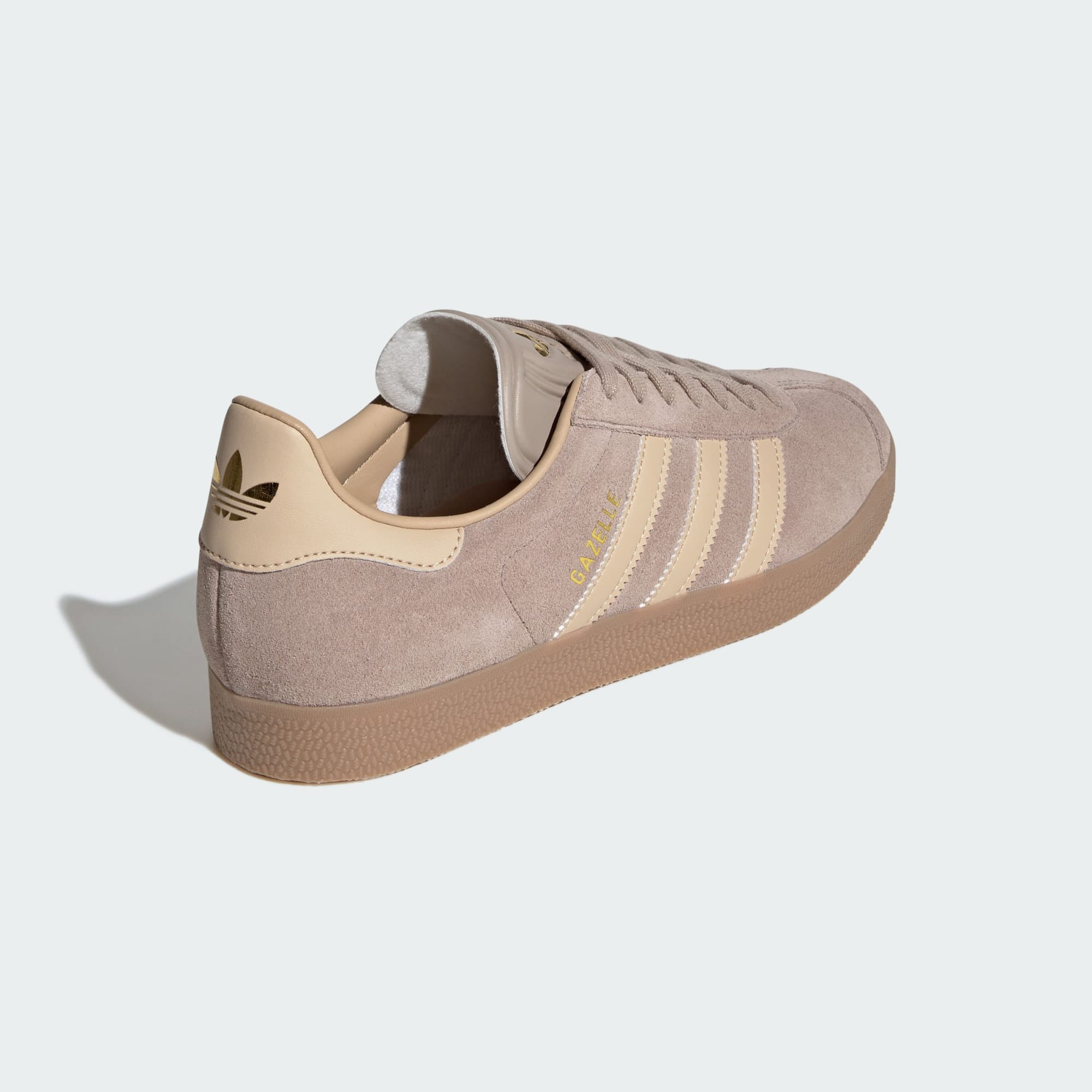 adidas gazelle silver green womens Gazelle Indoor Womens Lifestyle Shoes (Warm Clay/Cloud White/Gum) main image 1