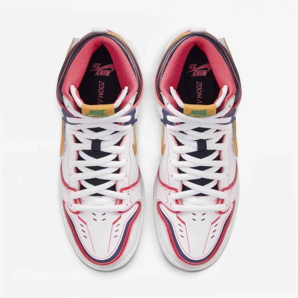 Gundam x Nike SB Dunk High Unicorn DH7717-100 Grailify