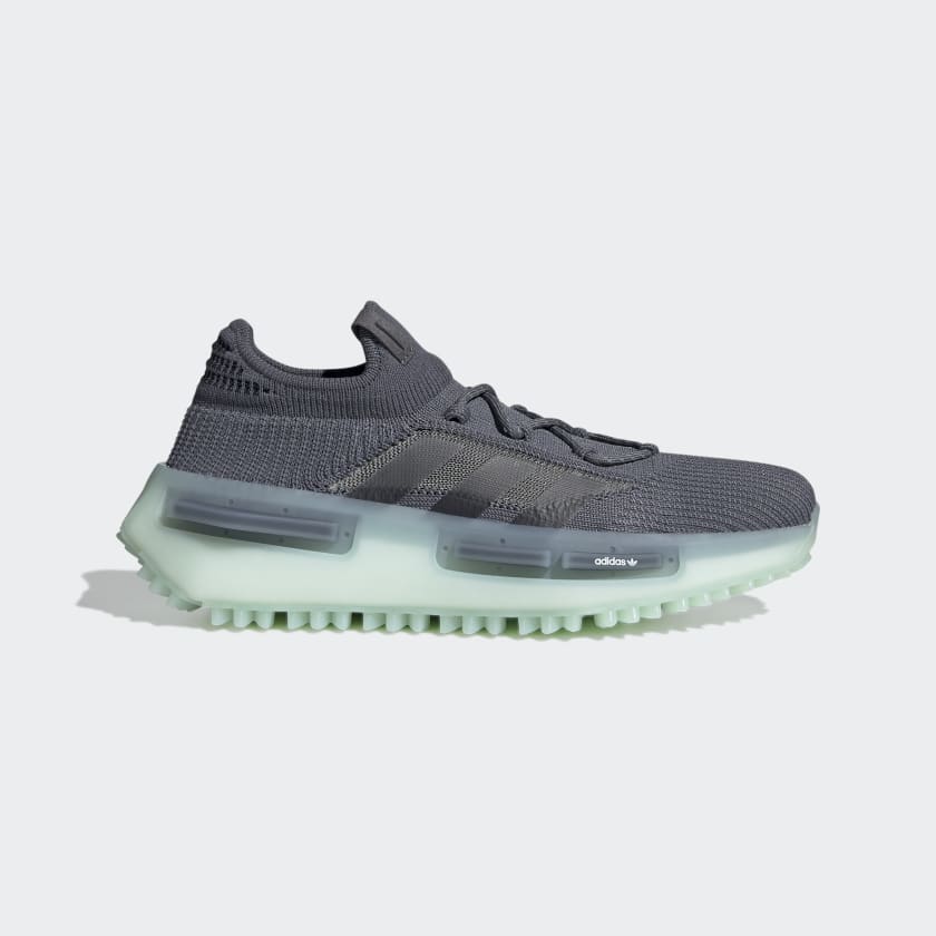 adidas gazelle silver green womens Adidas x Hamcus Unisex NMD S1 Mid Black High Top Sneakers main image 1