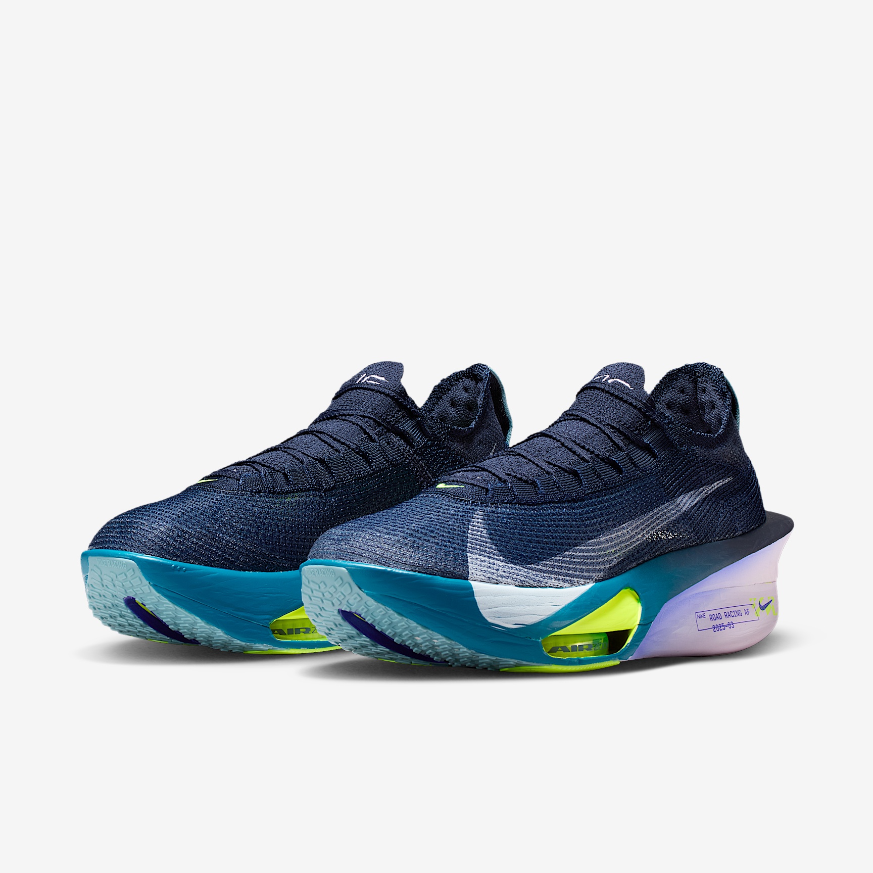NEW Nike Air Zoom Alphafly Next %3 Obsidian White Doll FD8311-401 Men Sz 14 Nike Alphafly 3 Obsidian White-Doll-Persian Violet FD8311  main image 4