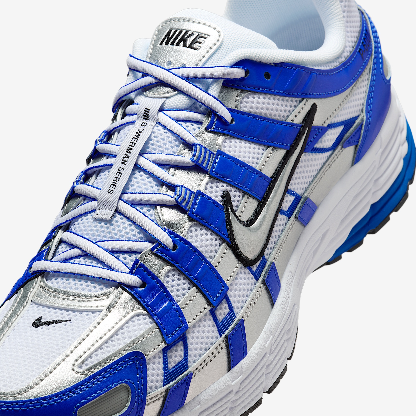 Nike P-6000. Racer Blue Metallic Silver White. SIZE 9.5 - CD6404-403 P 6000  main image 2