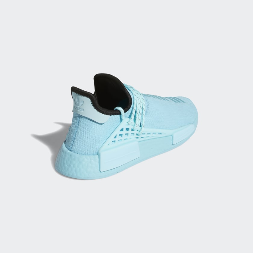 Pharrell Williams Adidas Nmd Hu Pharrell Aqua Blue Nmd Clear