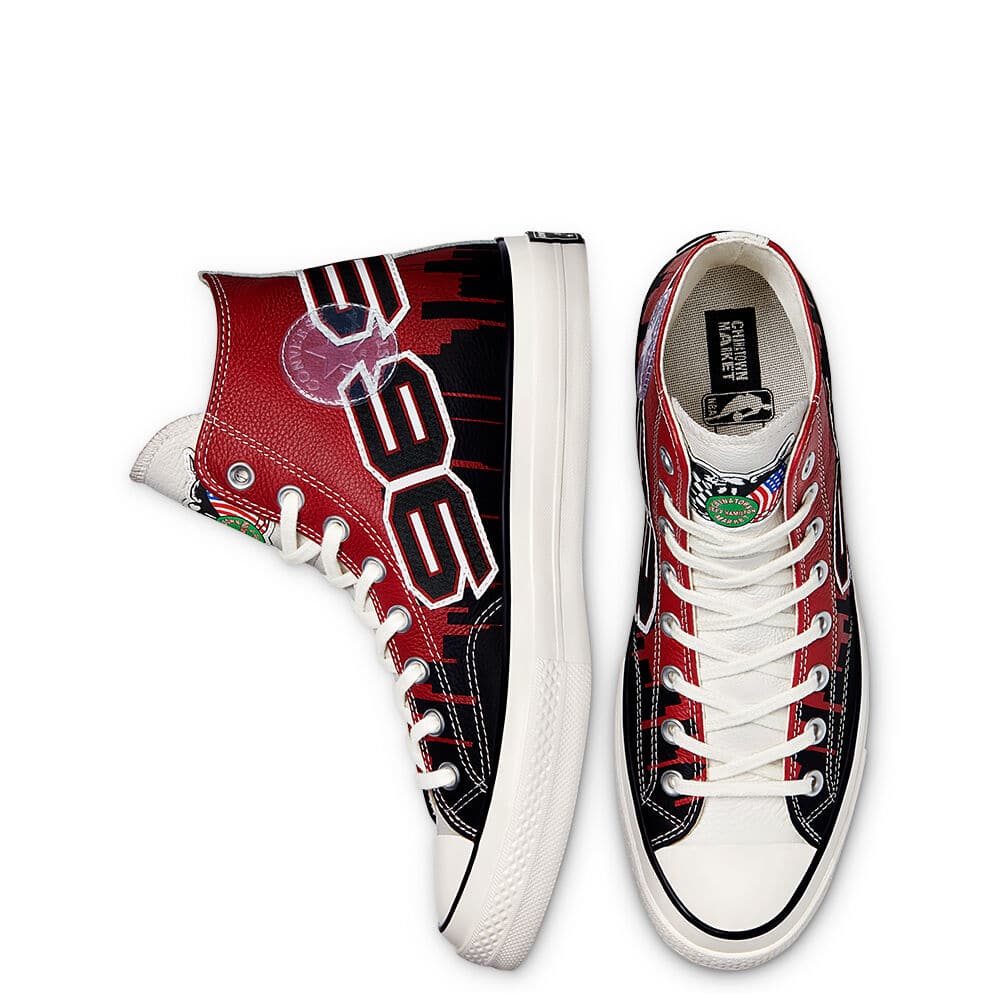 Converse Chuck 70 High Top Leather x Chinatown Market Chicago Bulls - NWoB Chinatown Market x Converse Chuck 70 High Chicago Bulls  main image 4