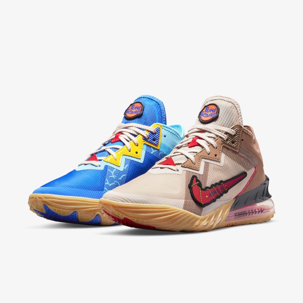 Space Jam x Nike Lebron 18 Low Wile x Roadrunner CV7562-401