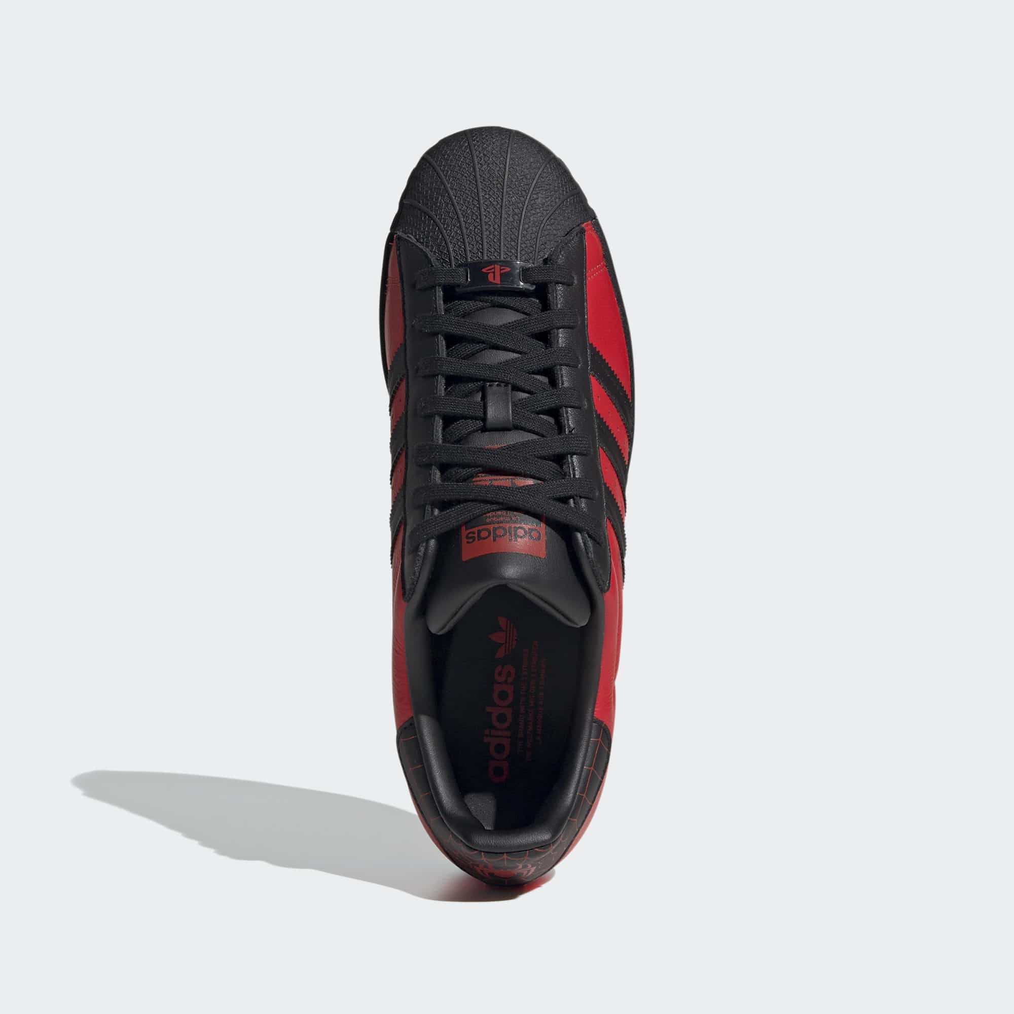 adidas gazelle silver green womens Shameik Moore Autographed Adidas Marvel's Spider-Man: Miles Morales  Superstar Shoes main image 1