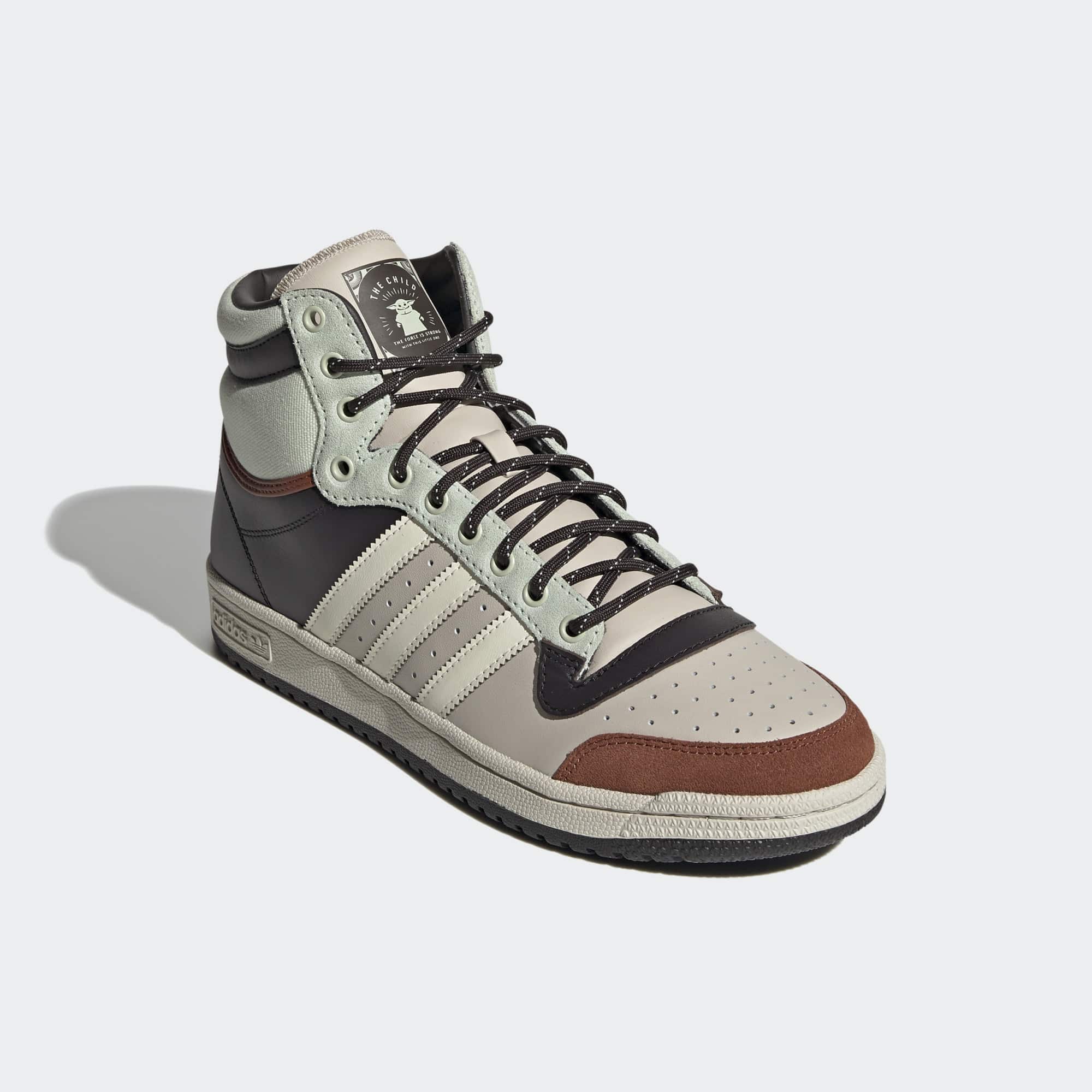 Sneakers Adidas Top Ten Hi Yoda Star Wars X Adidas Top Ten Hi The