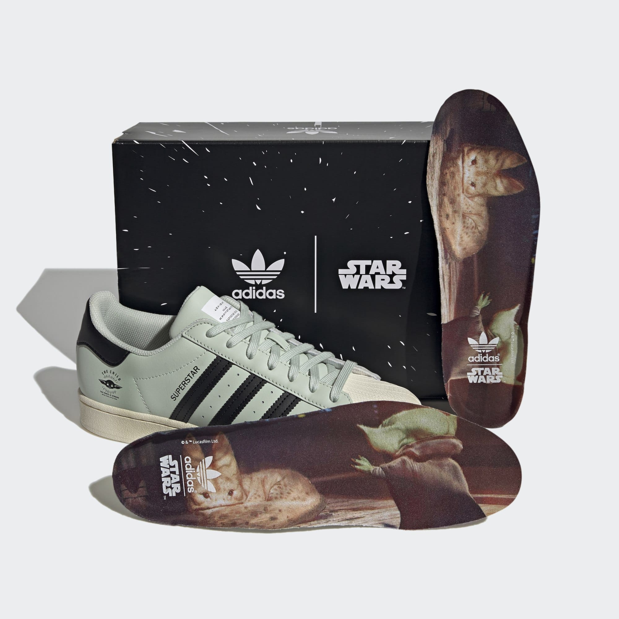 Star Wars x adidas Superstar The Child GZ2751 Grailify