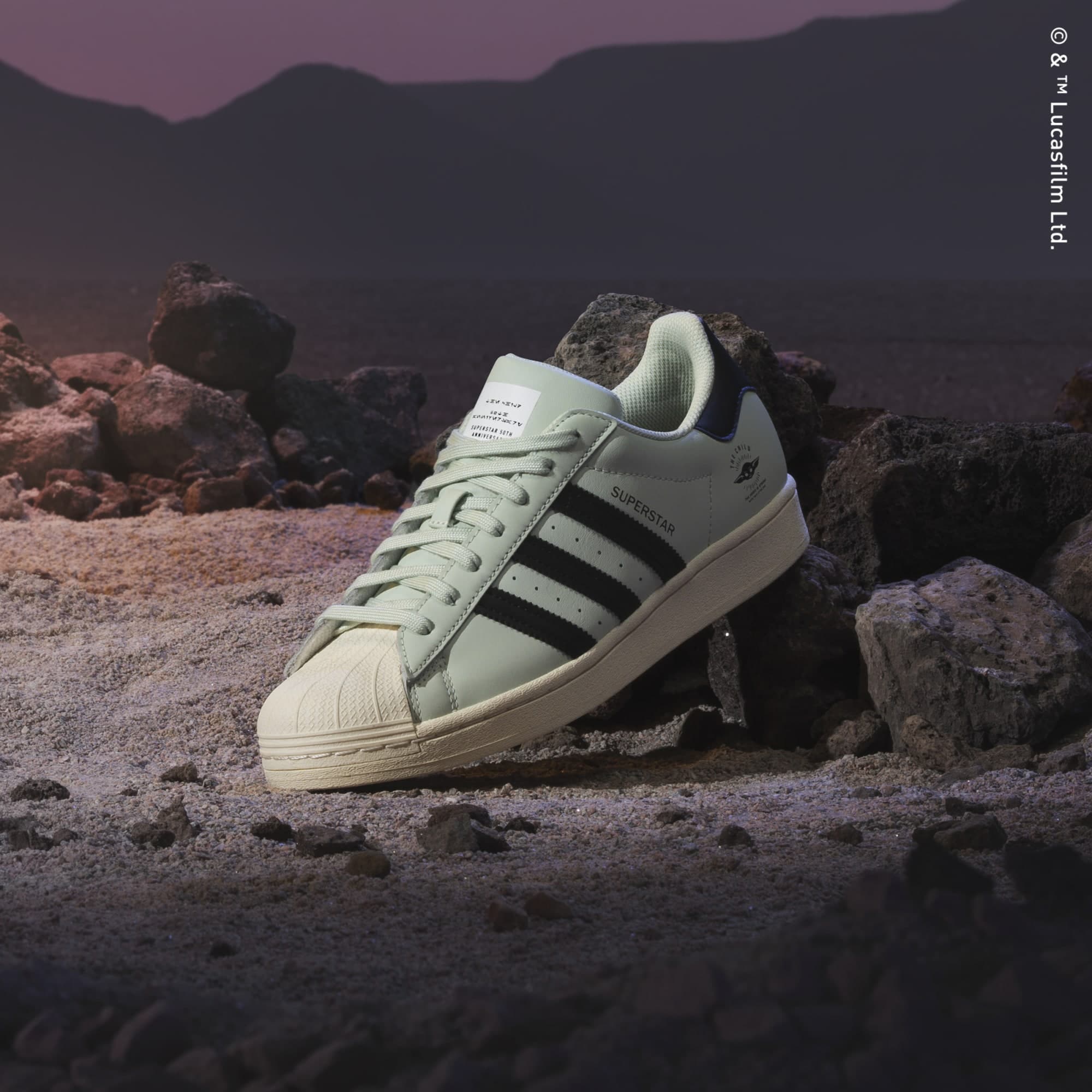 Baby Yoda Adidas Superstar Mandalorian Star Wars X Adidas