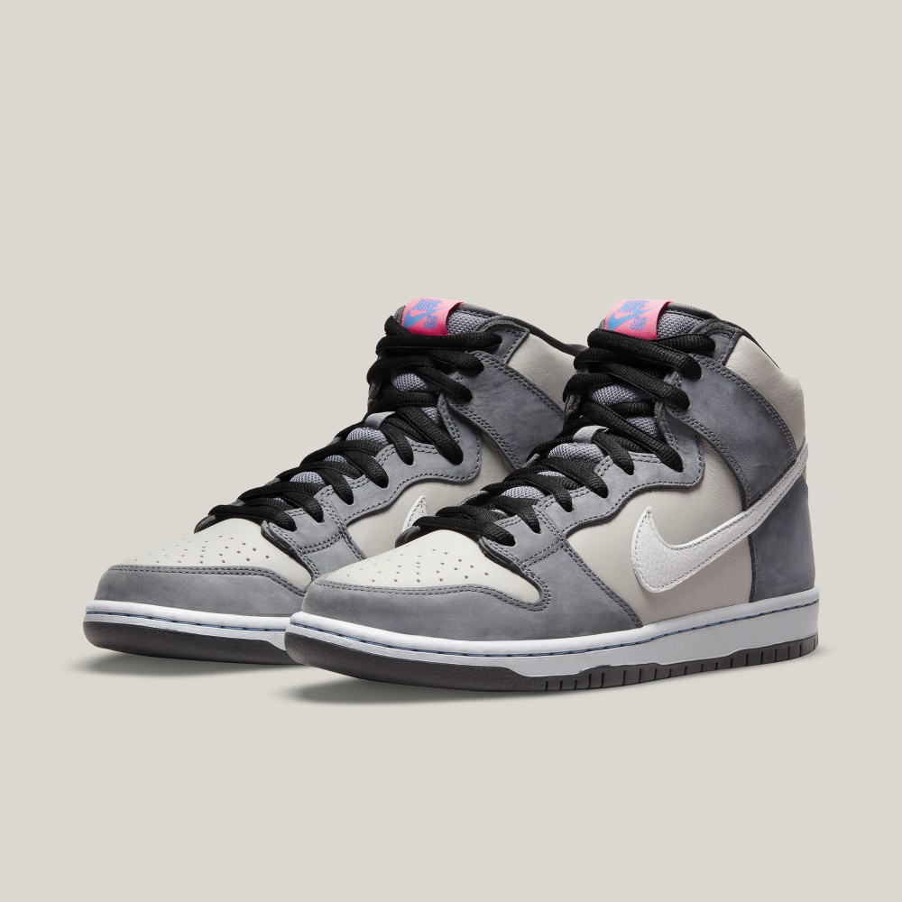 激レア!! 送関込! NIKE SB DUNK High Medium Grey Pink DJ9800-001 Nike SB Dunk High Pro Medium Grey Pink Flint