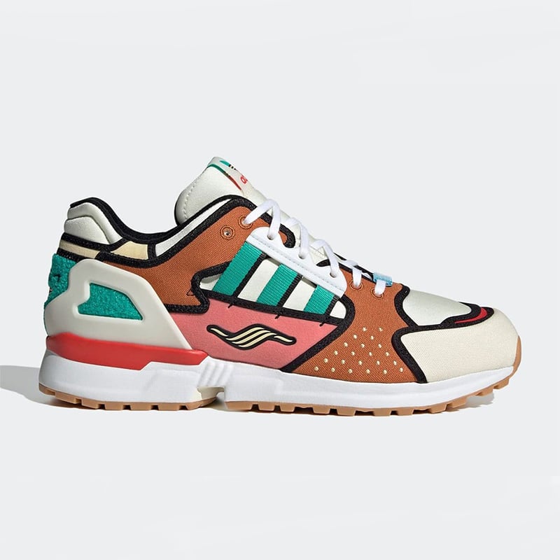 The Simpsons x adidas ZX 10000 Krusty Burger HO5783 Grailify