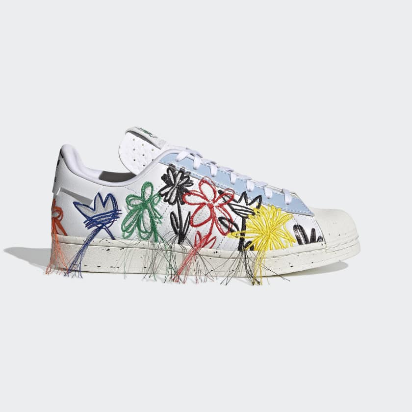 adidas gazelle silver green womens Replica Paint Splatter Sneaker in Black
