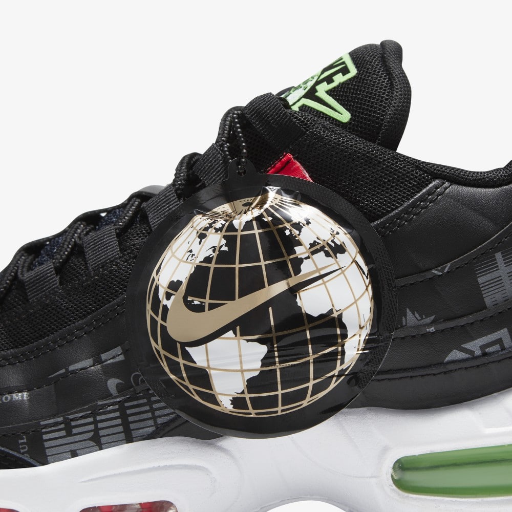 Nike Footwear Nike Air Max 95 Worldwide Black Nike Air Max 95 Worldwide  Pack Black CQ9743-001 Grailify