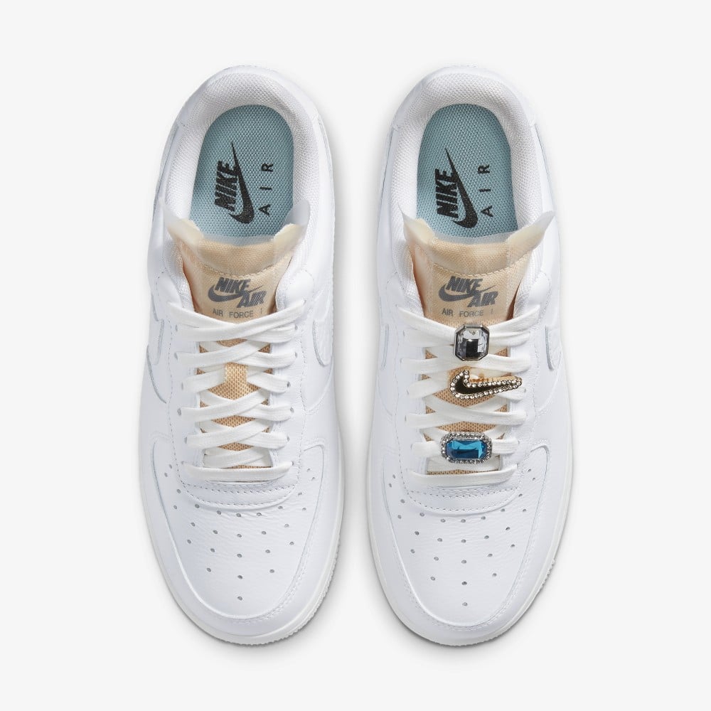 Shoe Air Force Lux Jewel Nike Air Force LX Bling CZ8101-100 Grailify