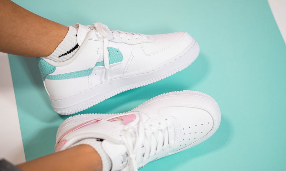 Nike Air Force LXX Snakeskin Pink/Aqua DC1164-101 Grailify