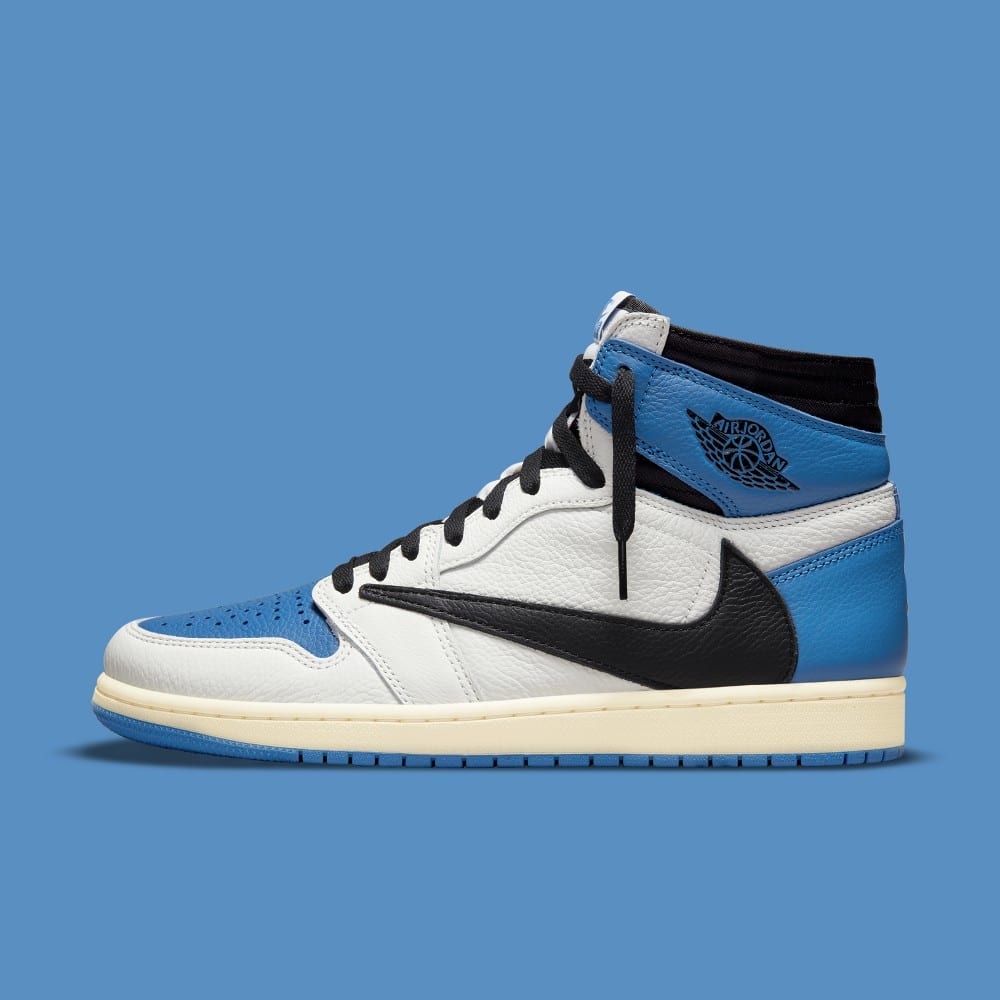 Official Images of the Travis Scott x fragment x Air Jordan