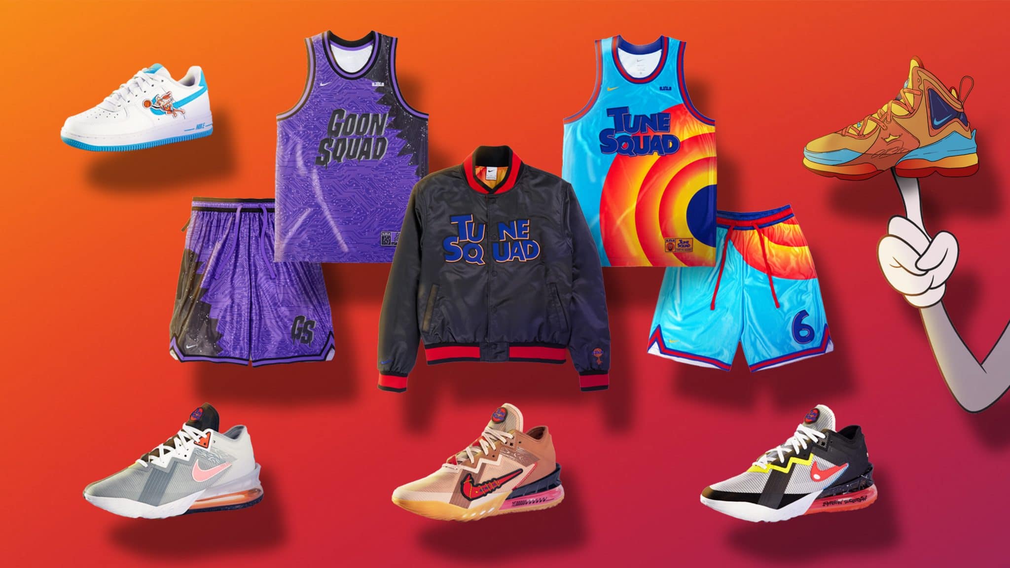 NOW ONLINE: Space Jam: A New Legacy x Nike Collection | Grailify