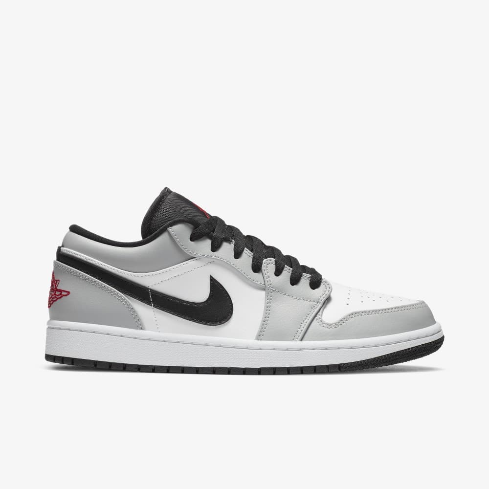 Sneaker Jordan Grau Air Jordan Low Grey/White 553558-030 Grailify