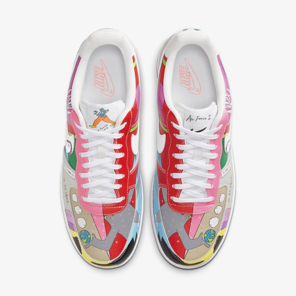 Ruohan Wang x Nike Air Force Flyleather CZ3990-900 Grailify