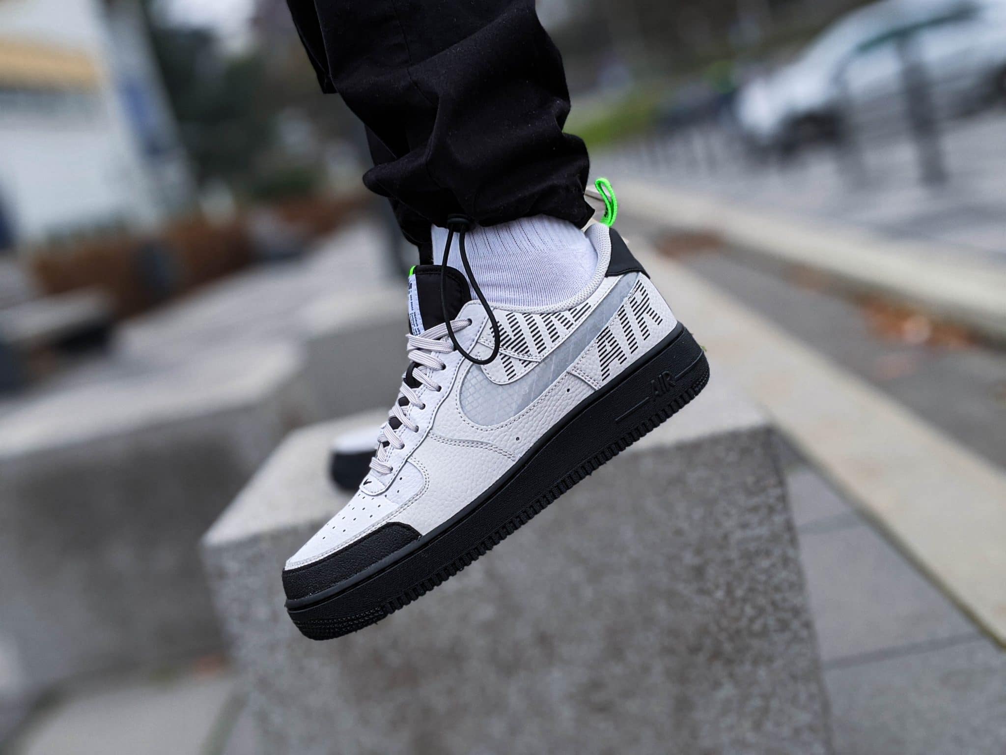 Nike Air Force 1 Under Construction Vast Grey | BQ4421-001 | Grailify