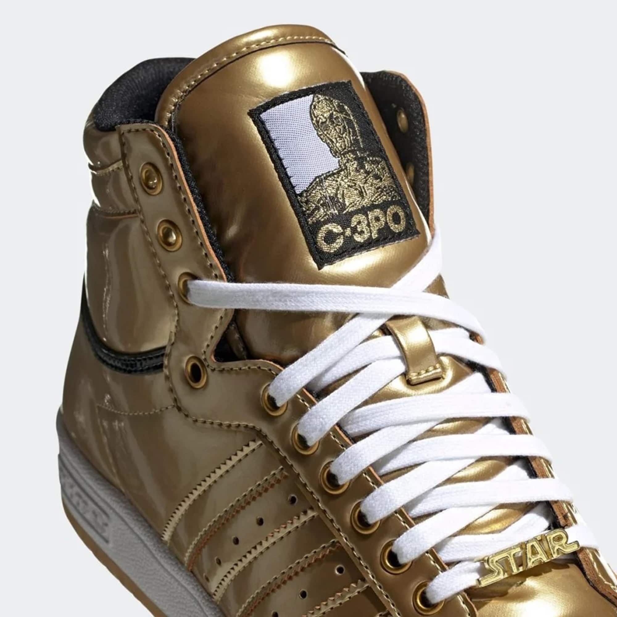 Hi Star C3po Adidas Top Ten Star Wars X Adidas Top Ten C-3PO