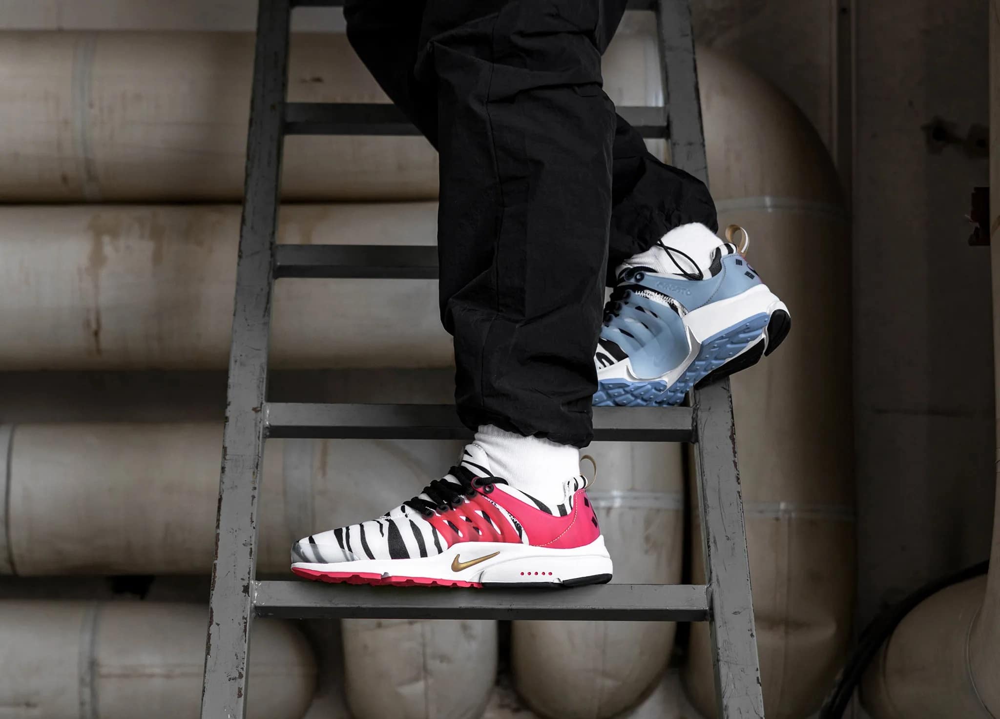 Tiger Nike Presto Print On Feet Nike React Presto Premium 