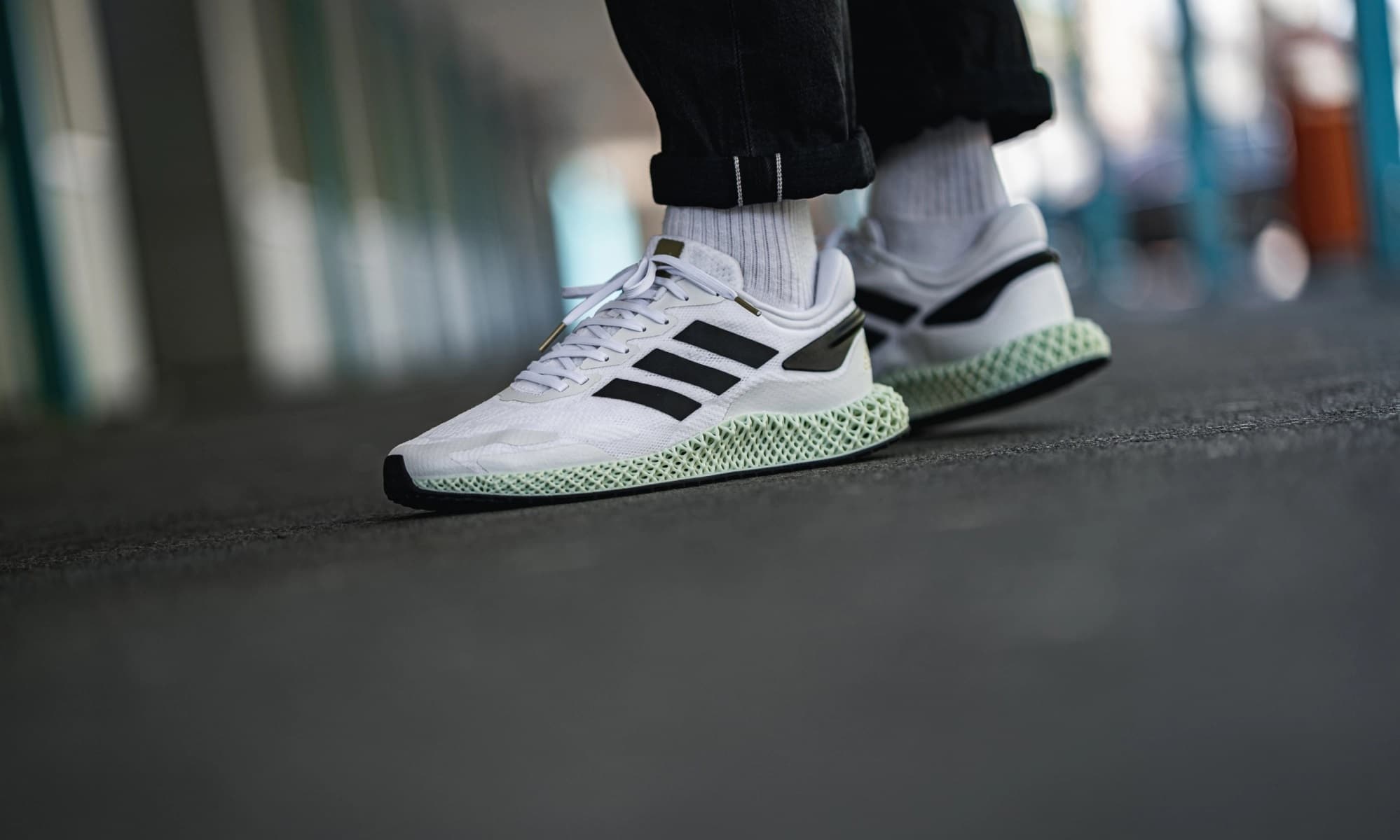 adidas gazelle silver green womens Adidas Unisex 4D Run 1.0 Shoes main image 0