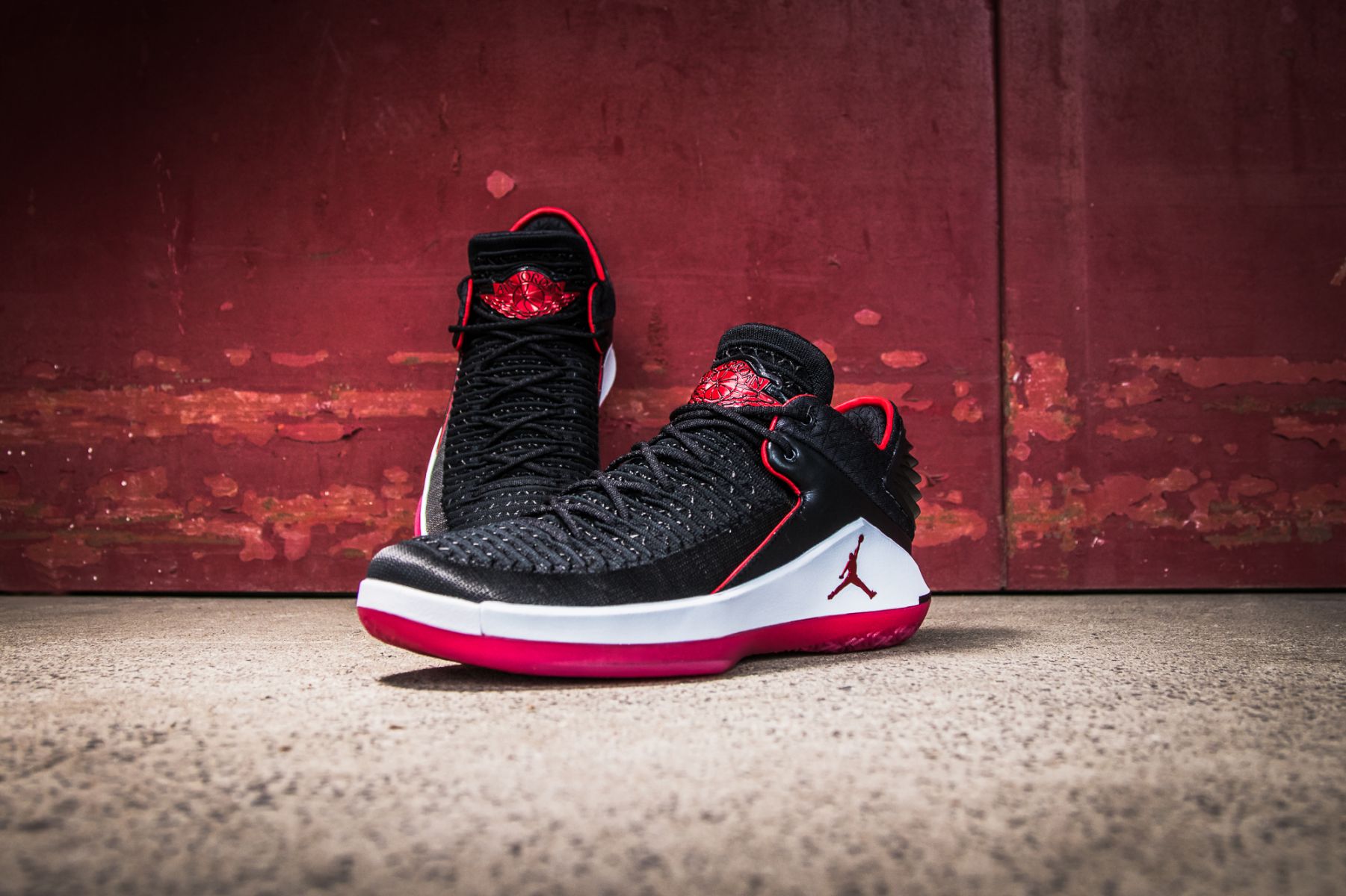 Jordan 32 banned lows Nike Air Jordan 32 Low Banned- Mens- Size 8-Black-[AA1256  main image 4