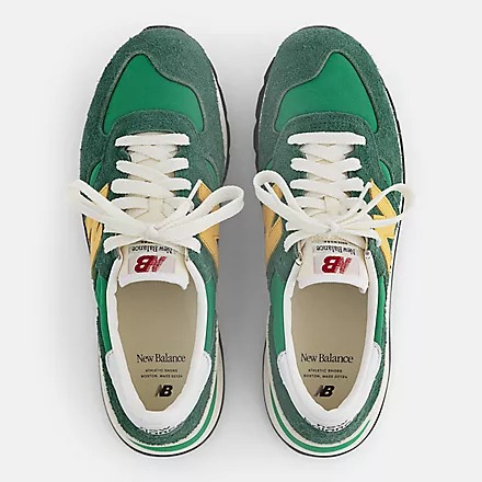スニーカー New Balance 990v1 Made in USA Green Gold Amazon.com | [M990GG1] Mens New Balance 990V1 'MIUSA GREEN