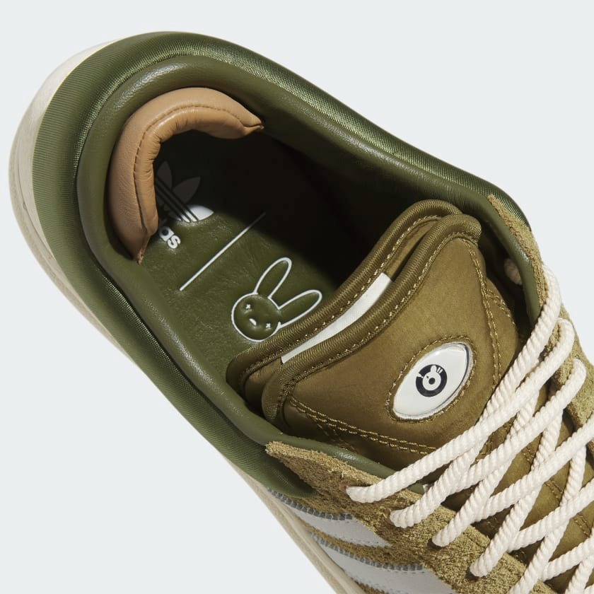 adidas gazelle silver green womens Adidas Campus Light Bad Bunny Wild Moss