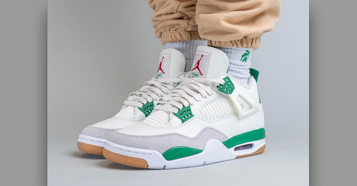 Ist ein Nike SB x Air Jordan 4 „Pine Green“ in der Pipeline? |