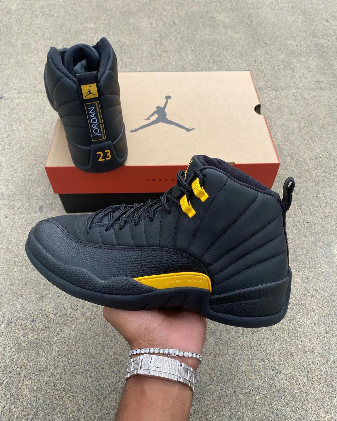 Retro 12 sale all black