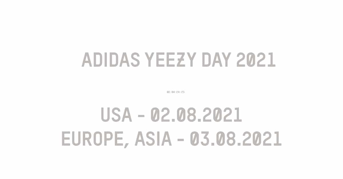 adidas Yeezy Day 2021 LIVE TICKER Grailify