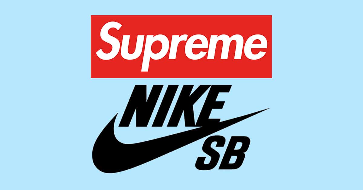 Nike x supreme on sale logo