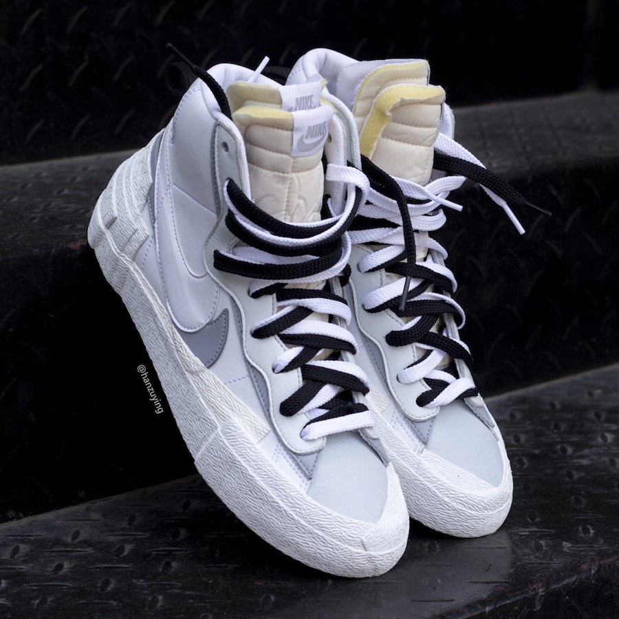 Zwei fur Eins sacai x Nike Blazer High Grailify